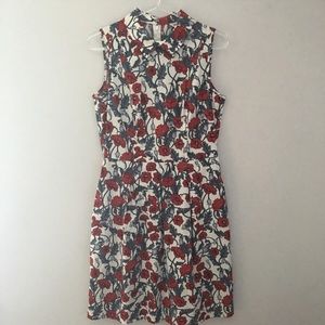 Brooks brothers floral dress size 6